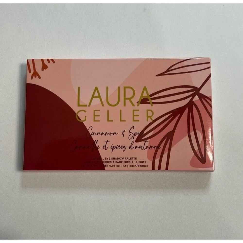 Laura Geller Cinnamon & Spice 12 Well Eye Shadow Palette New In Box